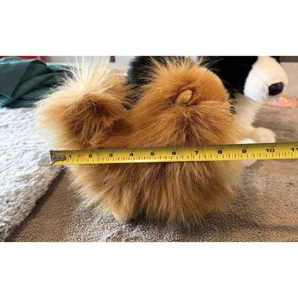 Aurora Pomeranian Puppy Dog Plush Stuffed Animal Miyoni EUC Collectible Pom Pom - Picture 2 of 4